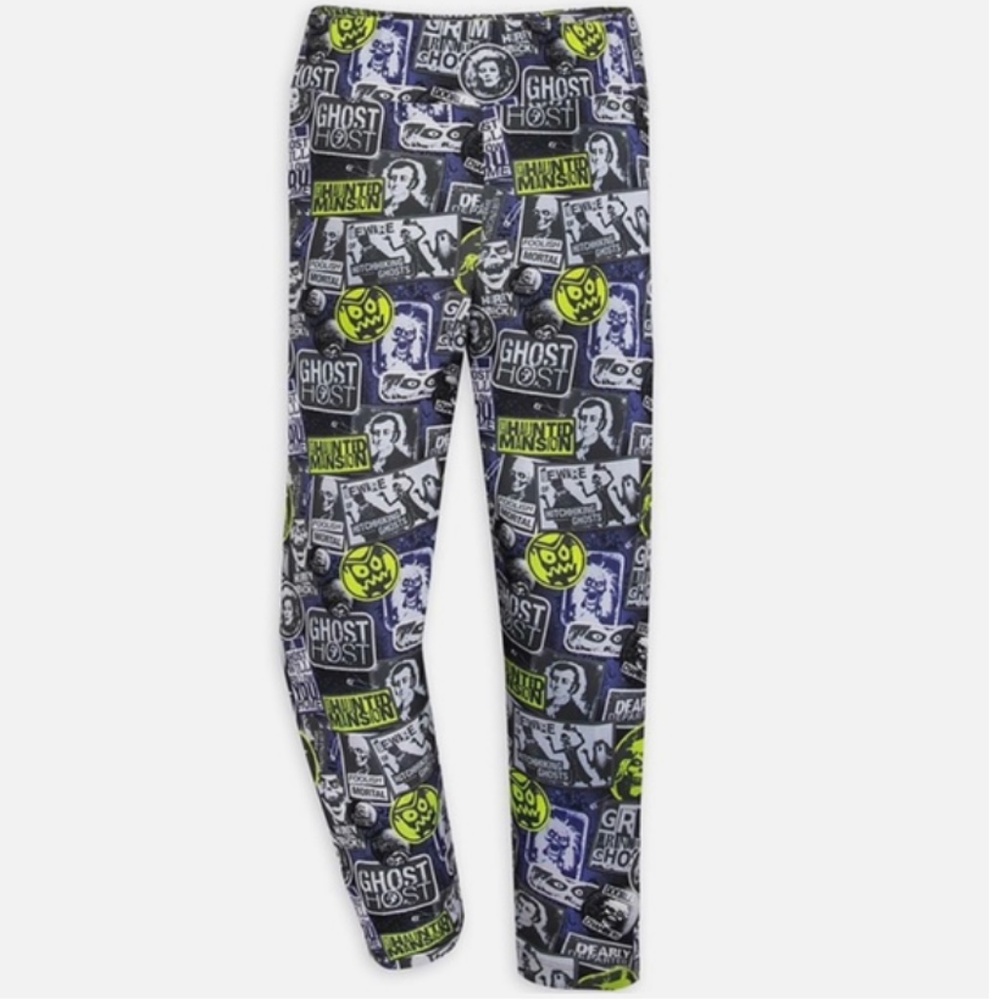 Disney Parks Haunted Mansion 3/4 Capri Leggings Pants